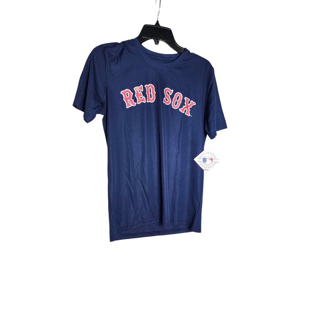 Genuine Merchandise Red Sox Benintendi #16 Crew Neck T-Shirt - Large 14/16 Blue